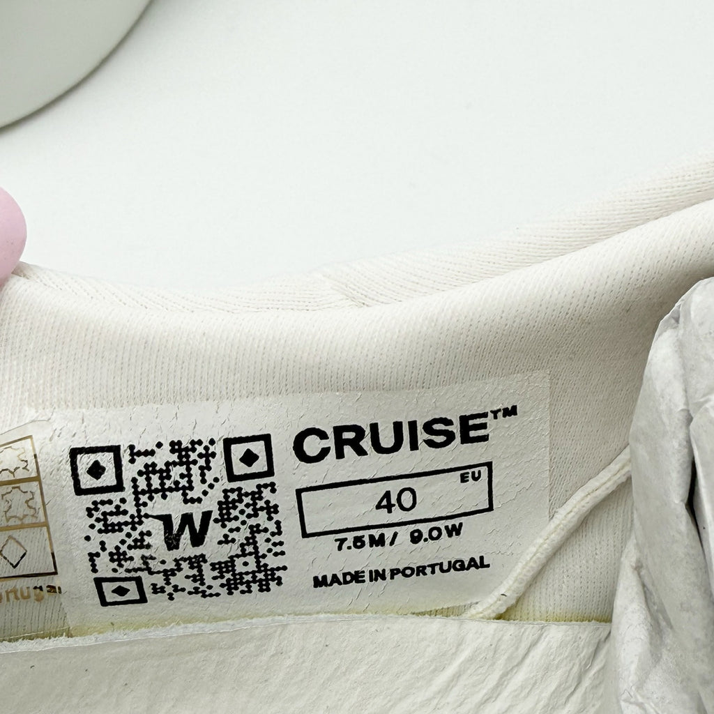 Wolf & Shepherd Womens Cruise Tre Slip On Sneakers US 9 EU 40 White Leather NIB