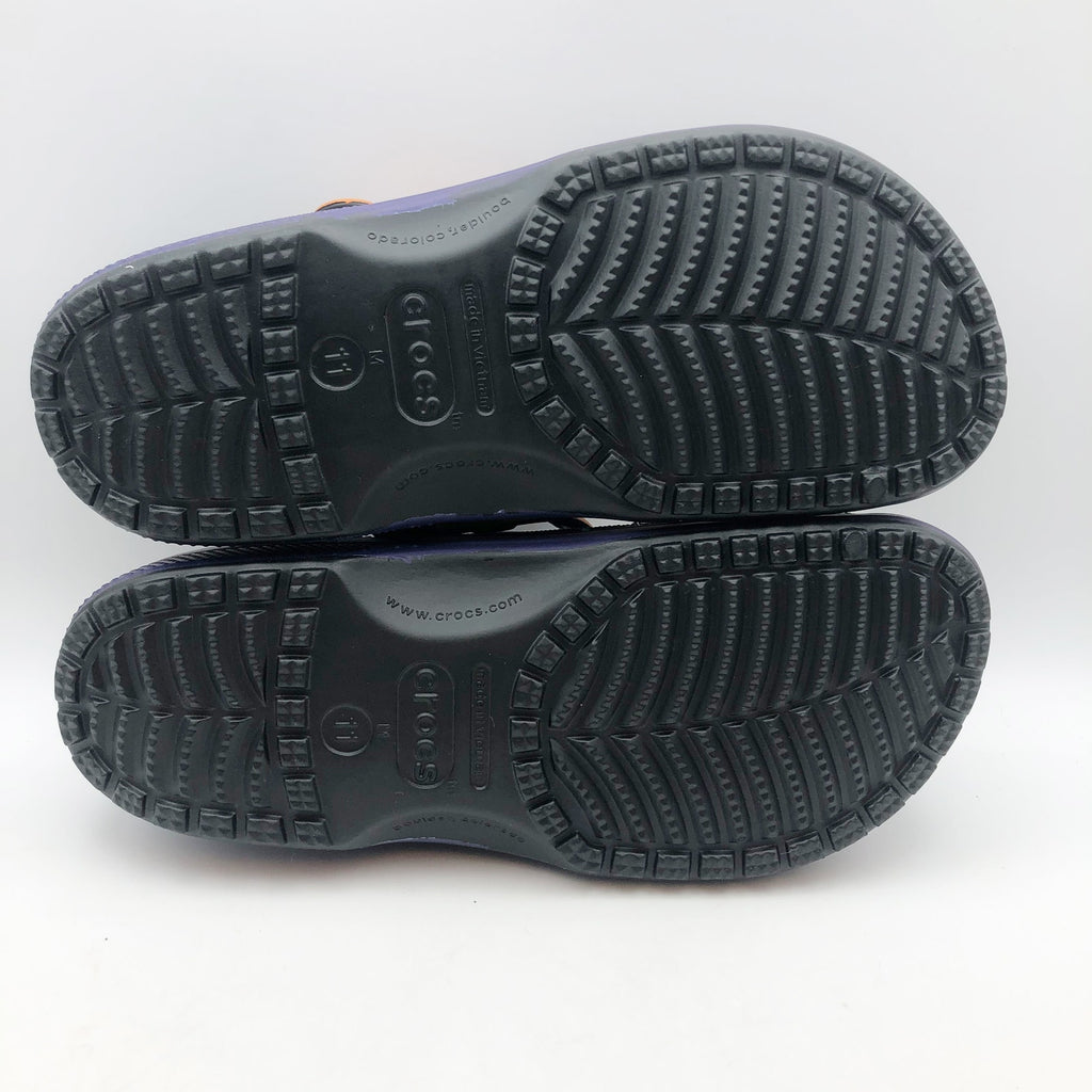Crocs Mens NBA Phoenix Suns Classic Clogs Size 11 Black Purple NWT