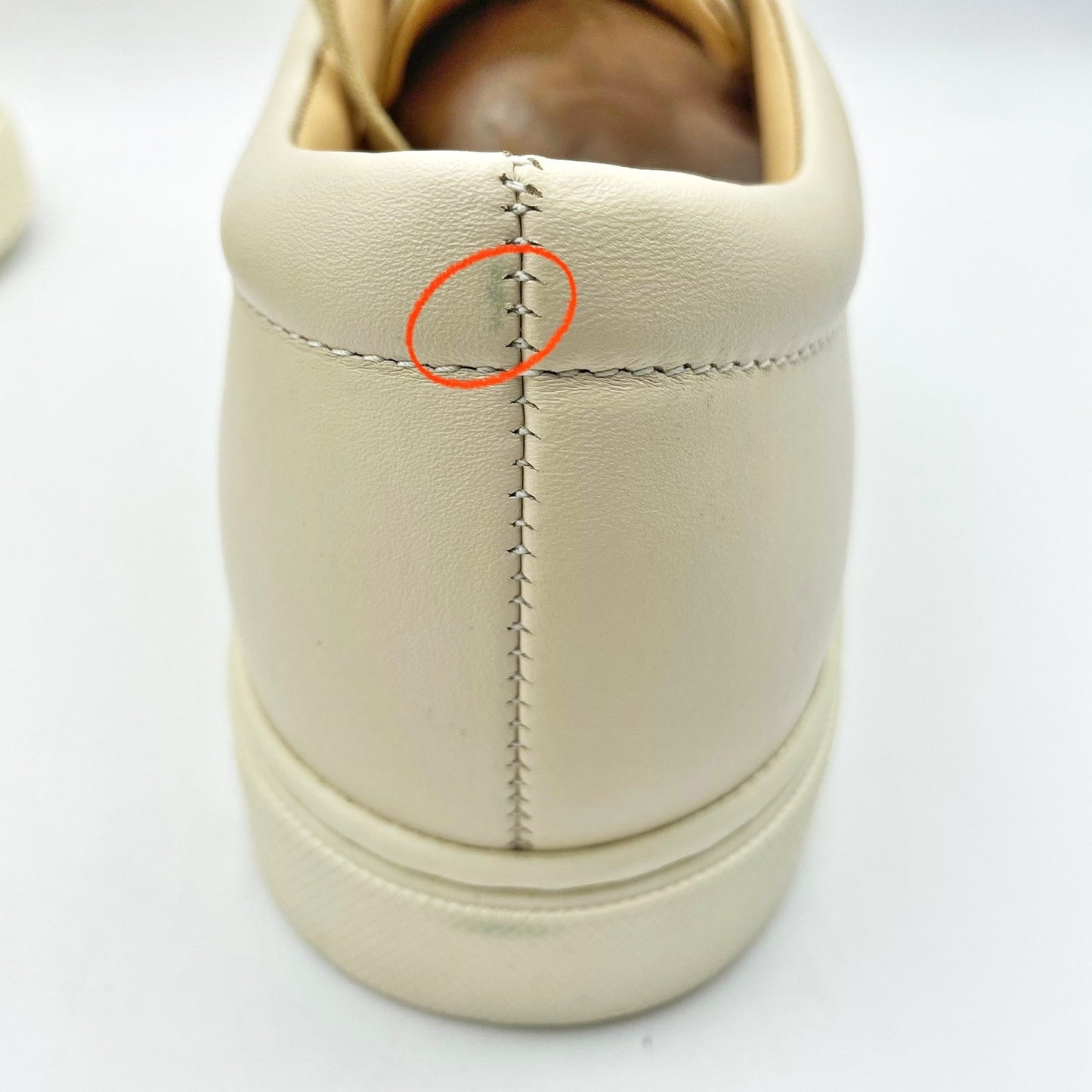 Nisolo Womens Everyday Sneakers US 10 EU 40.5 Tan Cream Leather Waterproof NIB