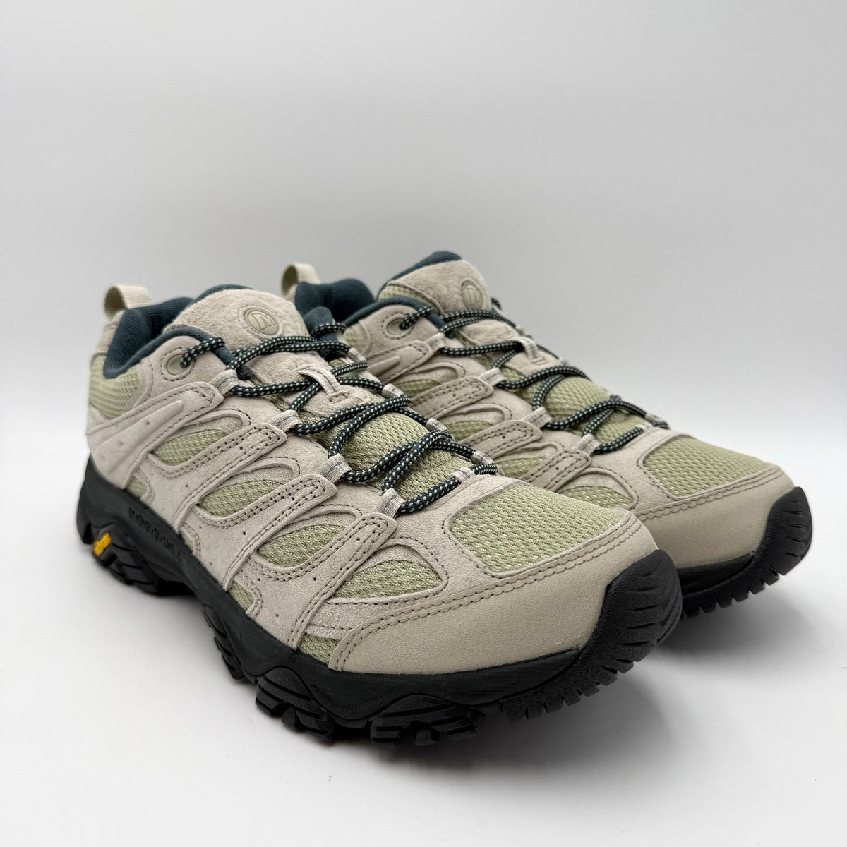 Merrell Mens Moab 3 Hiking Shoes Size 11.5 EU 46 Tan Green Suede J038307 NIB