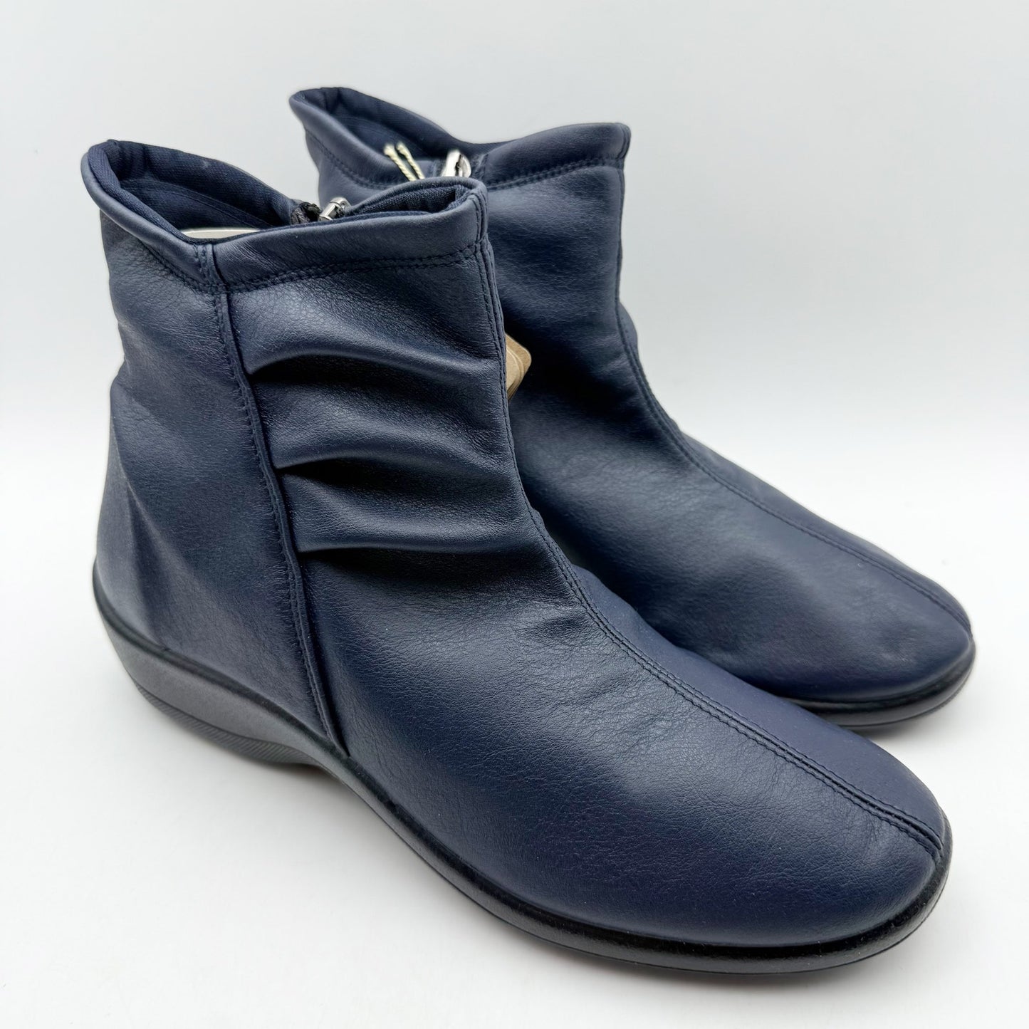 Arcopedico Womens Paluma Ankle Booties US 9.5 EU 40 Navy NIB