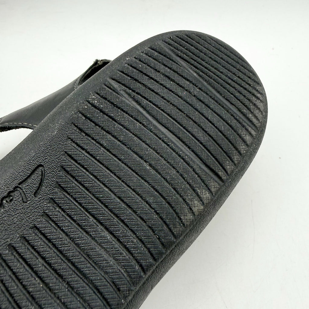 Clarks Womens Laurieann Bell Sandals US 11 M Black Leather NIB