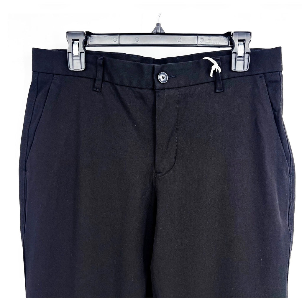 EVERLANE Uniform Mens Performance Chino Pants 32x30 Black Athletic Fit NWT