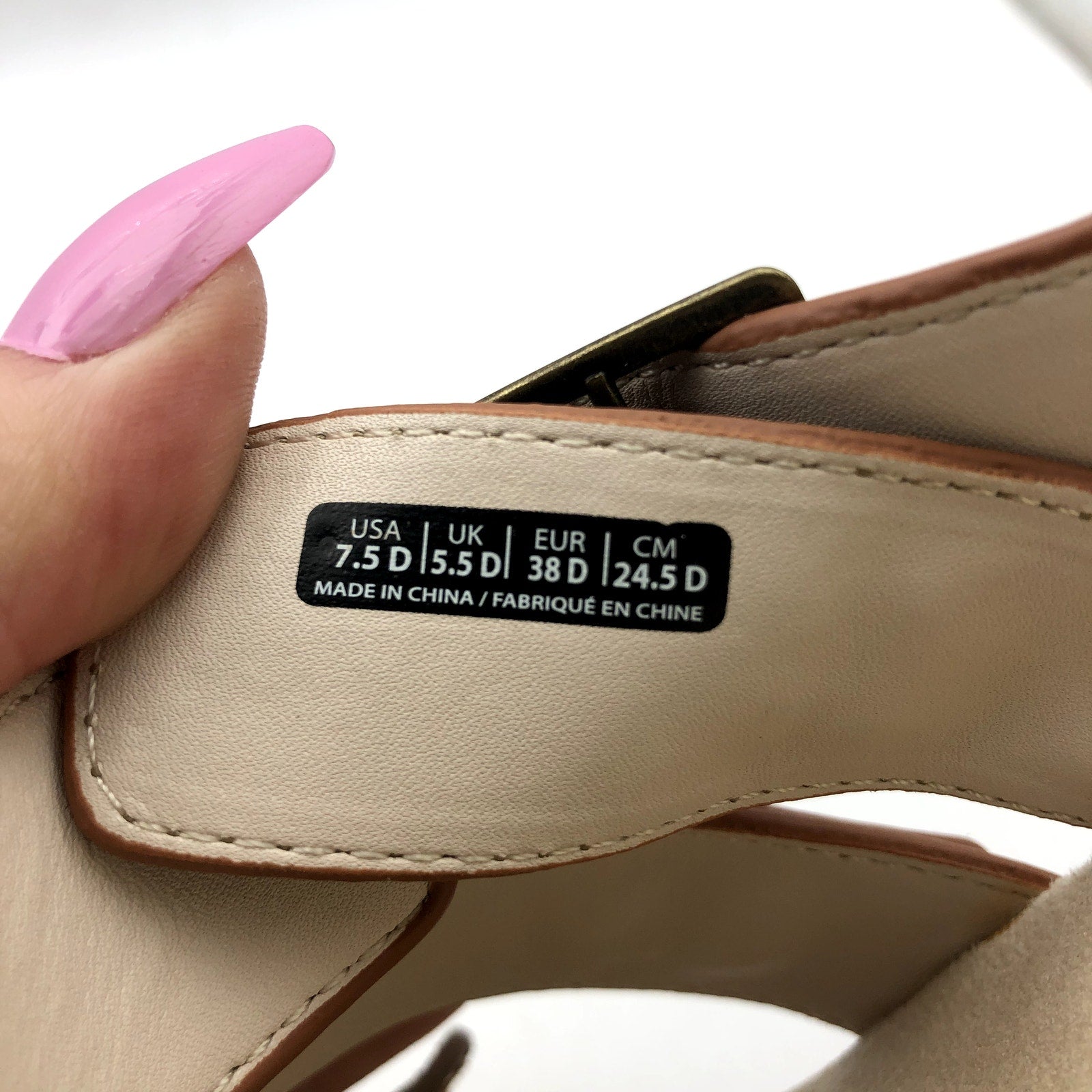 Spenco Womens Orchid Saddle Sandals 7.5 Wide EU 38D Cheetah Brown NIB