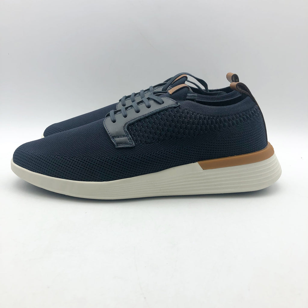 Wolf & Shepherd Swiftknit Derby Sneakers MENS 6 WOMENS 8 Navy Blue Knit 1861 NIB
