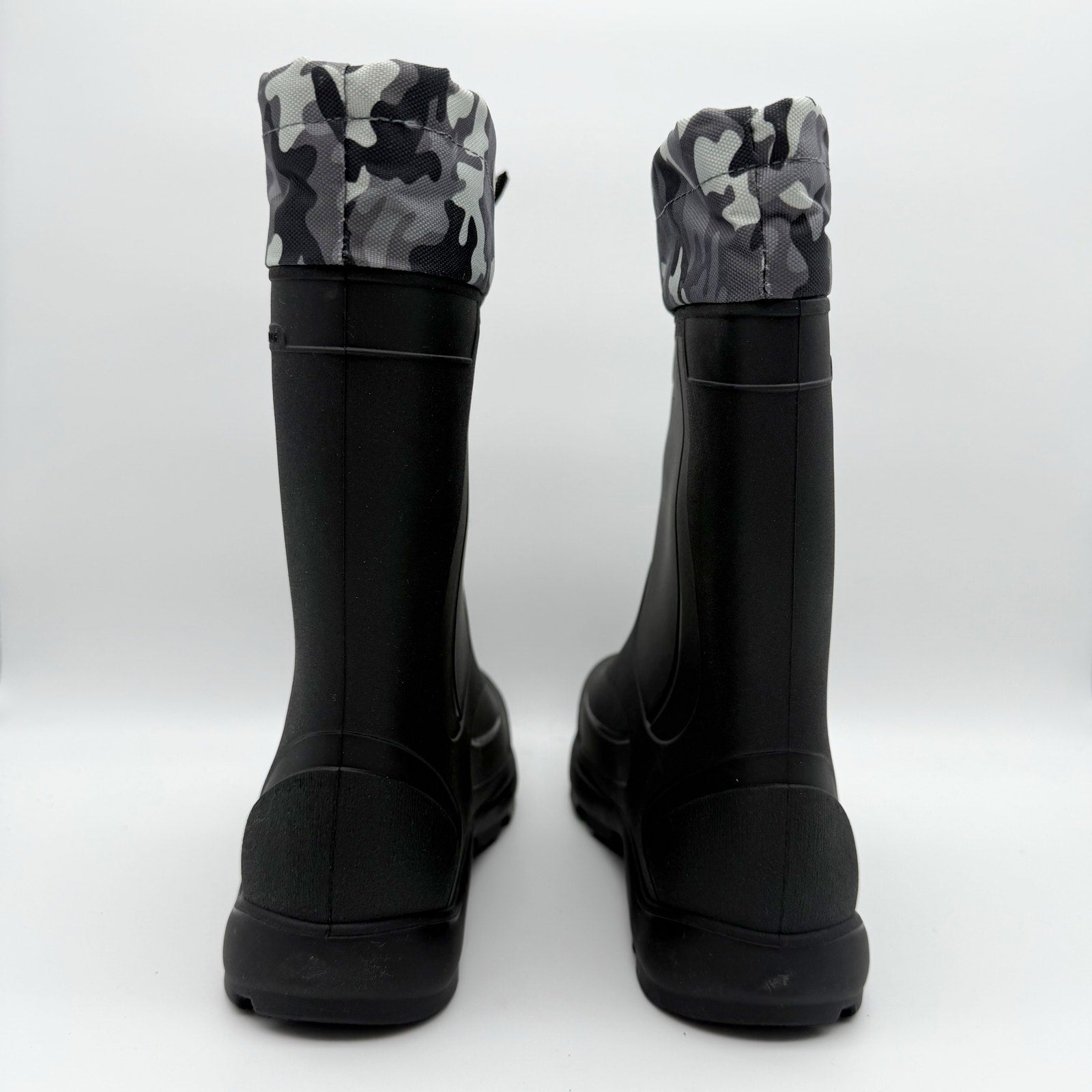 Kamik Kids Snobuster 2 Winter Boots US 6 EU 38 Grey Camo Waterproof NIB