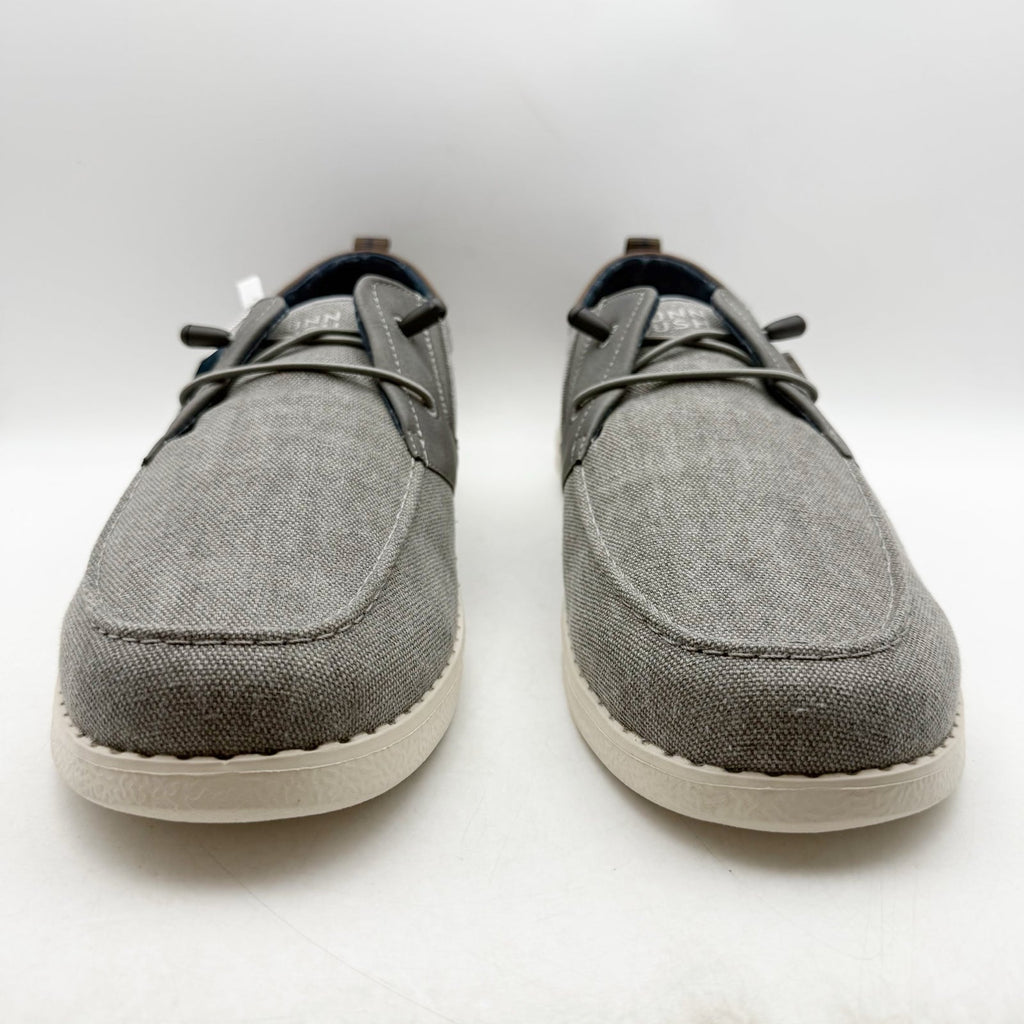 Nunn Bush Mens Brewski Slip on Casual Shoes Size 13 M Grey Knit NIB