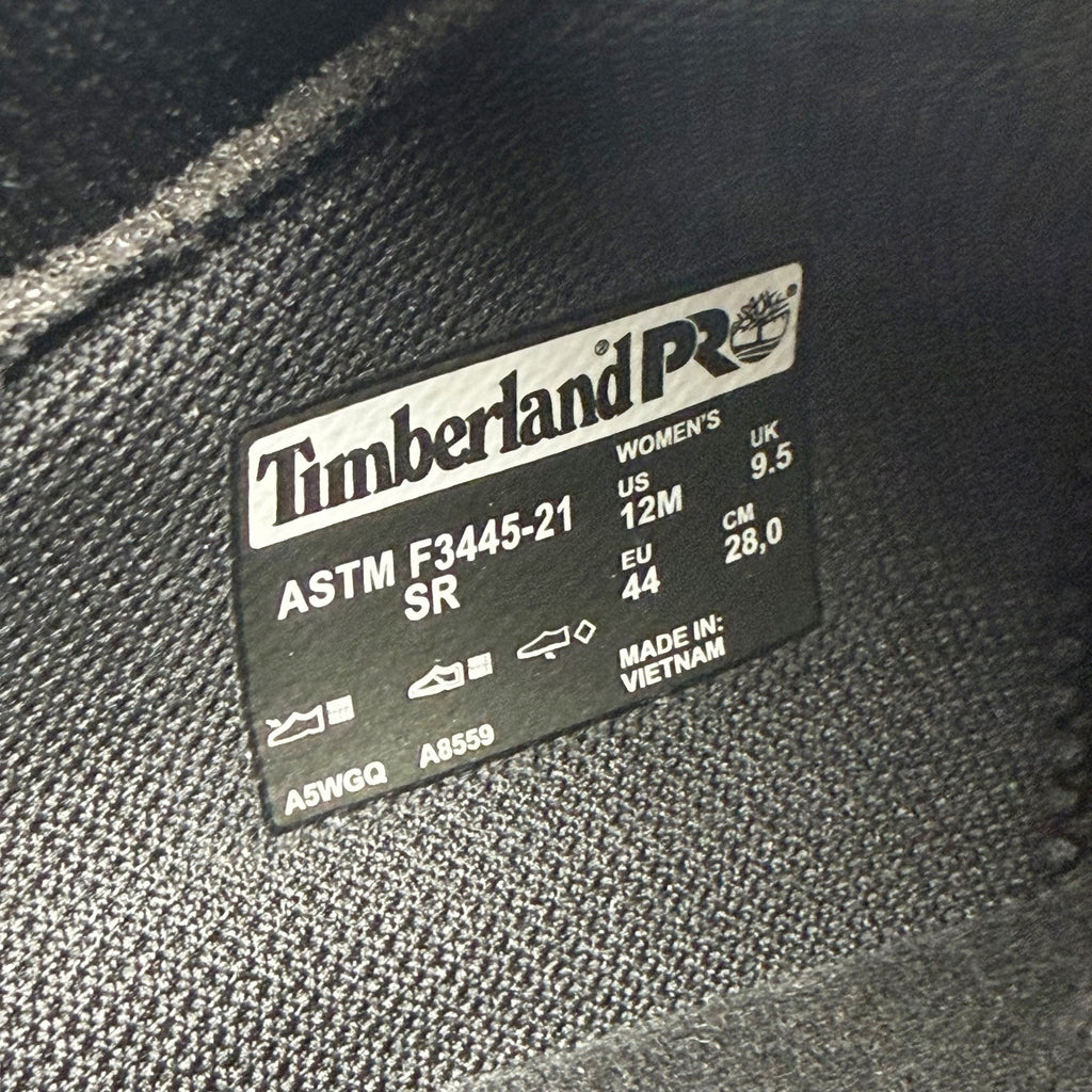 Timberland Pro Womens Solace Soft Toe Work Shoes Size 12 M Black SR Slip On NIB
