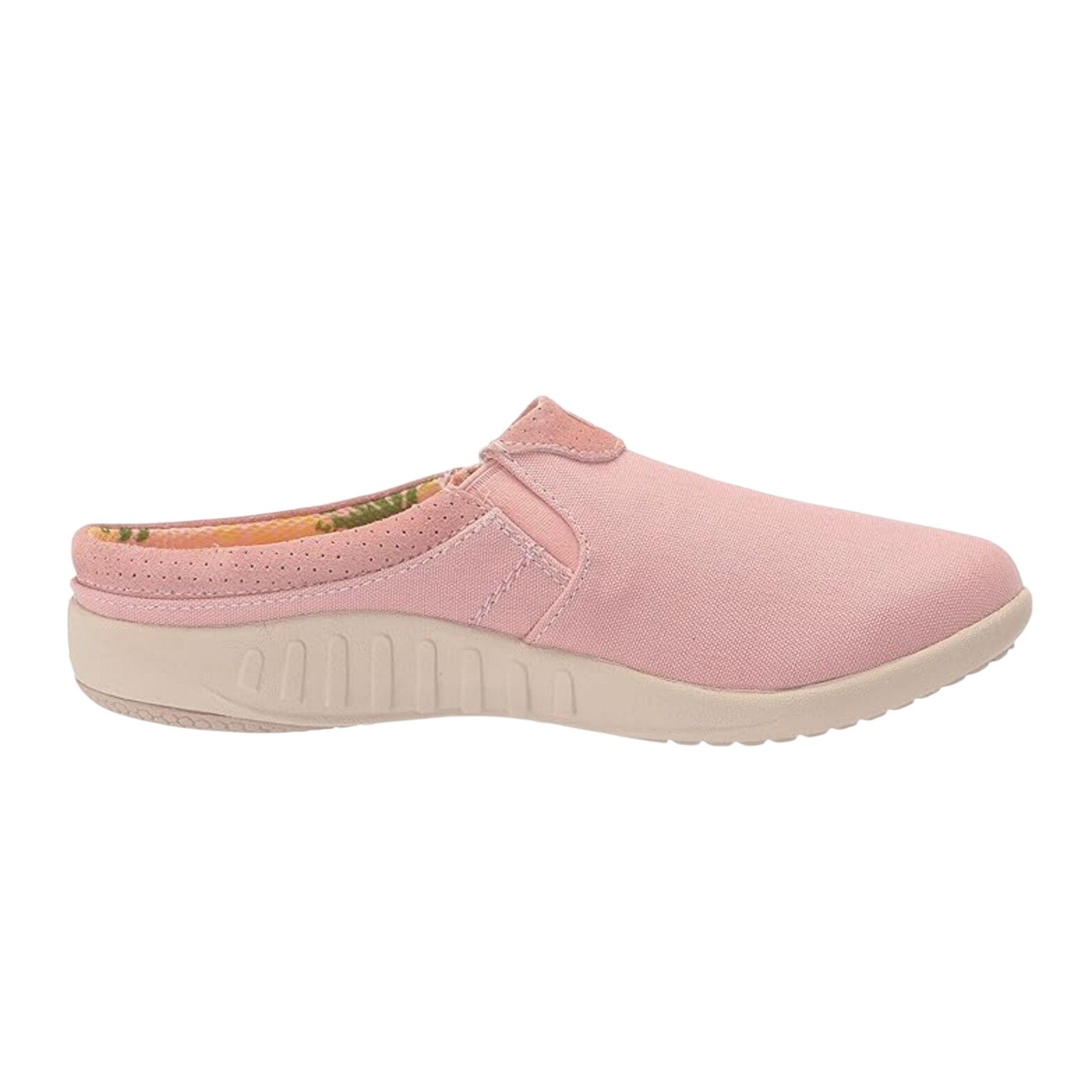 Spenco Womens SIESTA NUEVO Casual Slide US 7.5 Pink Suede Slip On Clogs NIB