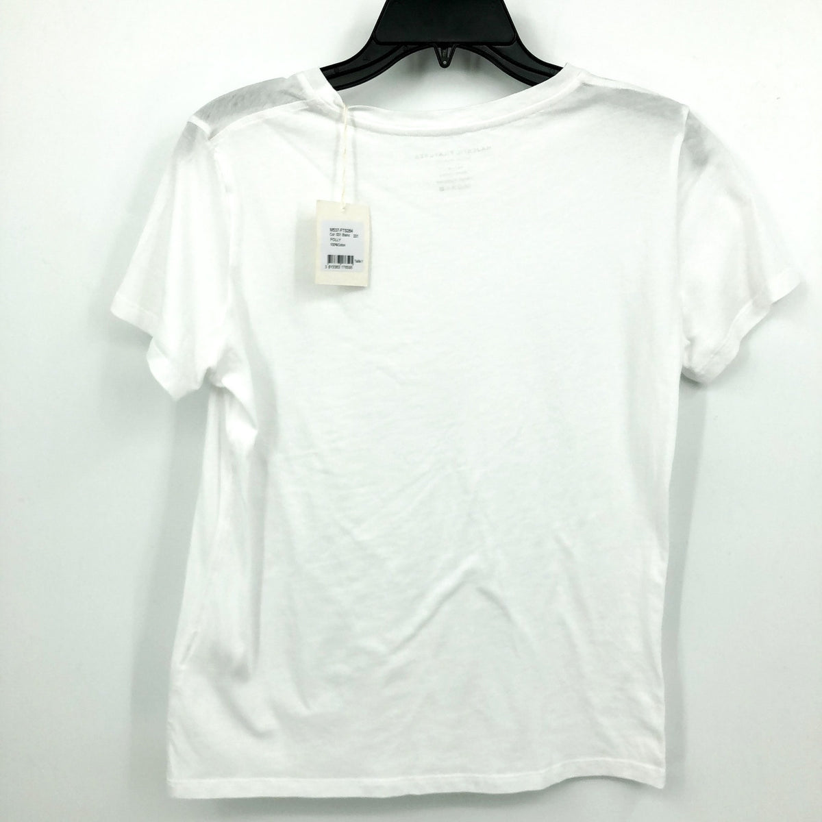 MAJESTIC FILATURES Women's Crewneck T Shirt Size 1 XS White Short Sleeve NWT