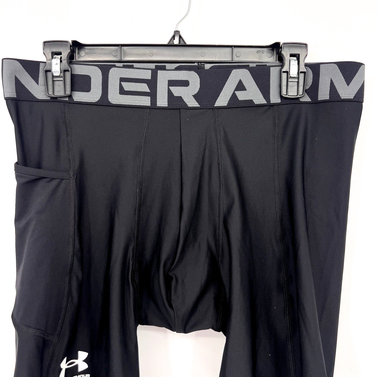 UNDER ARMOUR Men's UA HeatGear Armour Shorts XL Black Base Layer NWT