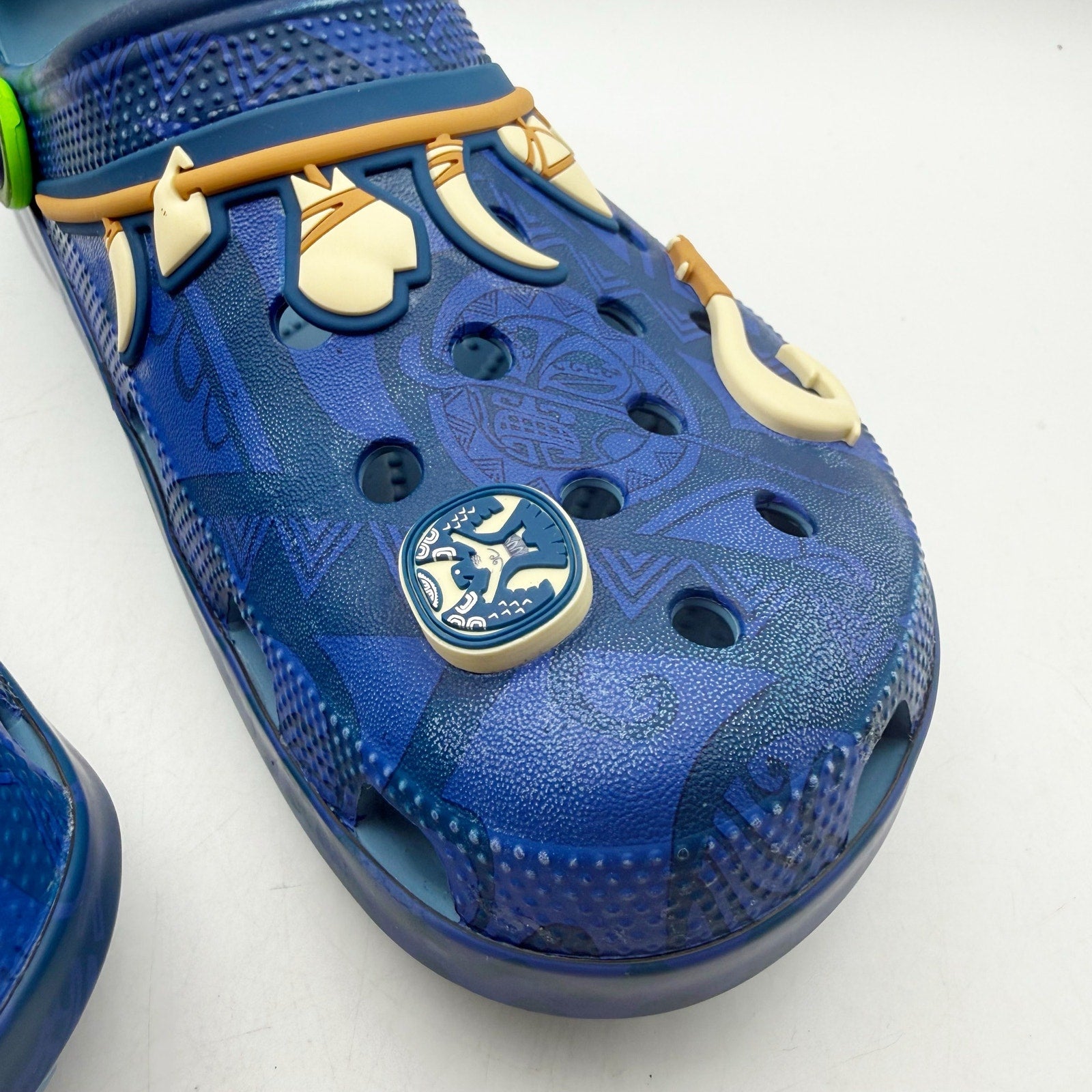 Crocs UNISEX Moana Classic Clog Mens 9 Womens 11 Blue Green NWOB