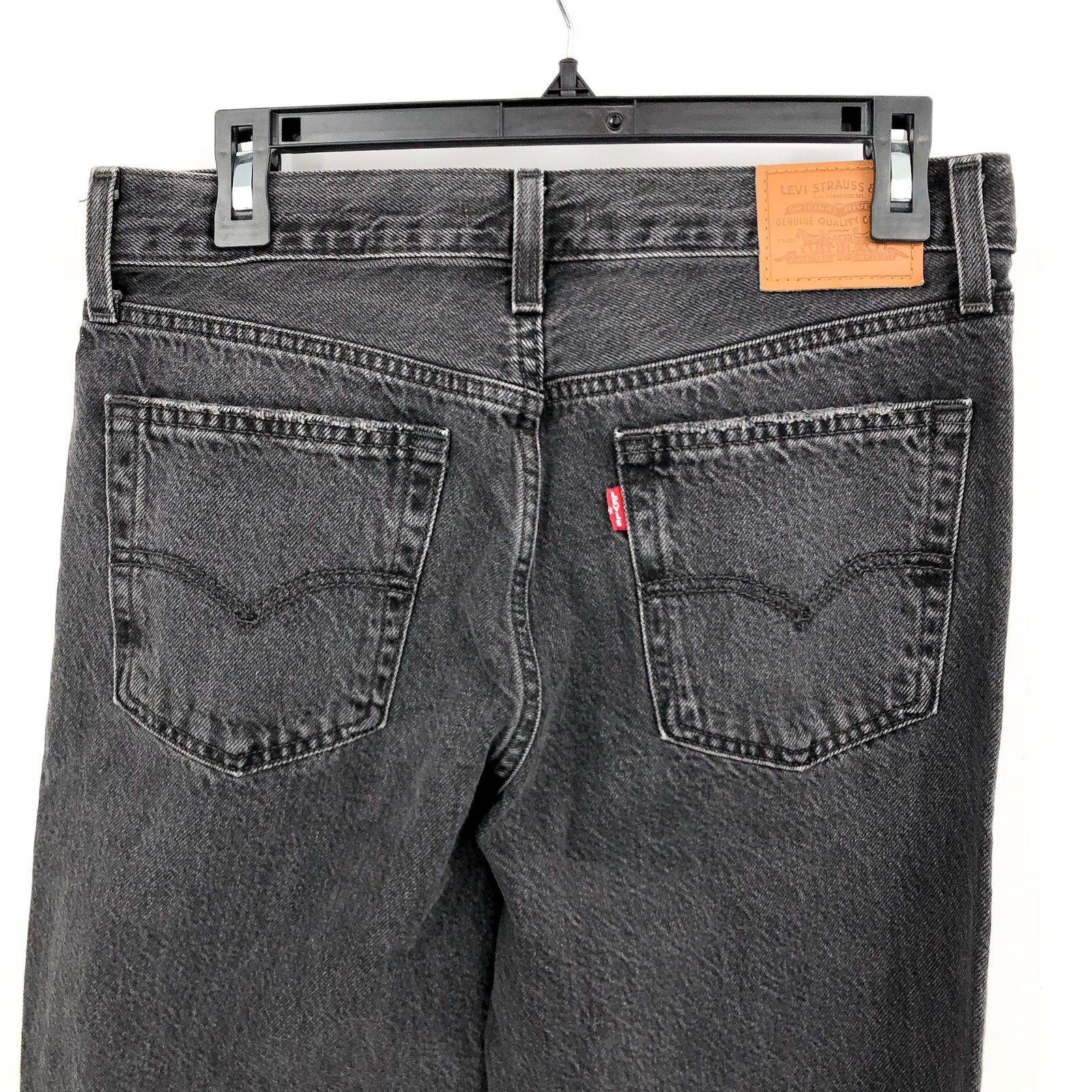 LEVI'S Women's Baggy Bootcut Jeans 27x31 US 4 Boot Barn Black A34950000 NWOT