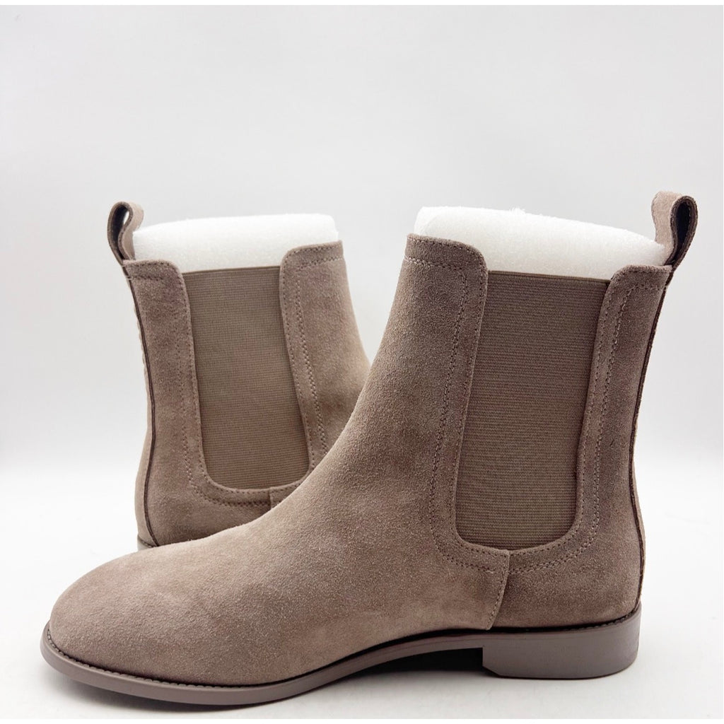Saint Morta Mens Nomad Chelsea Boots Size 12 EU 46 Taupe Brown Round Toe NIB