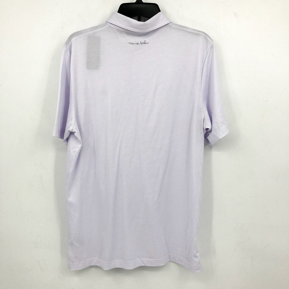 TRAVIS MATHEW Men's The Zinna Polo Shirt Large White Short Sleeve NWT