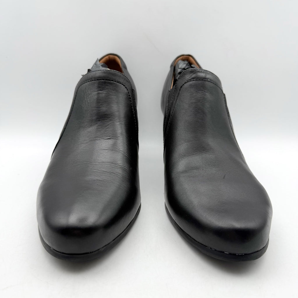 Cobb Hill Womens Winny Pumps US 11 Wide Black Leather Slip On NWOB