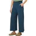 TOAD & CO Women's Chaka Wide Leg Pants XS Blue Midnight Texture Ankle NWT