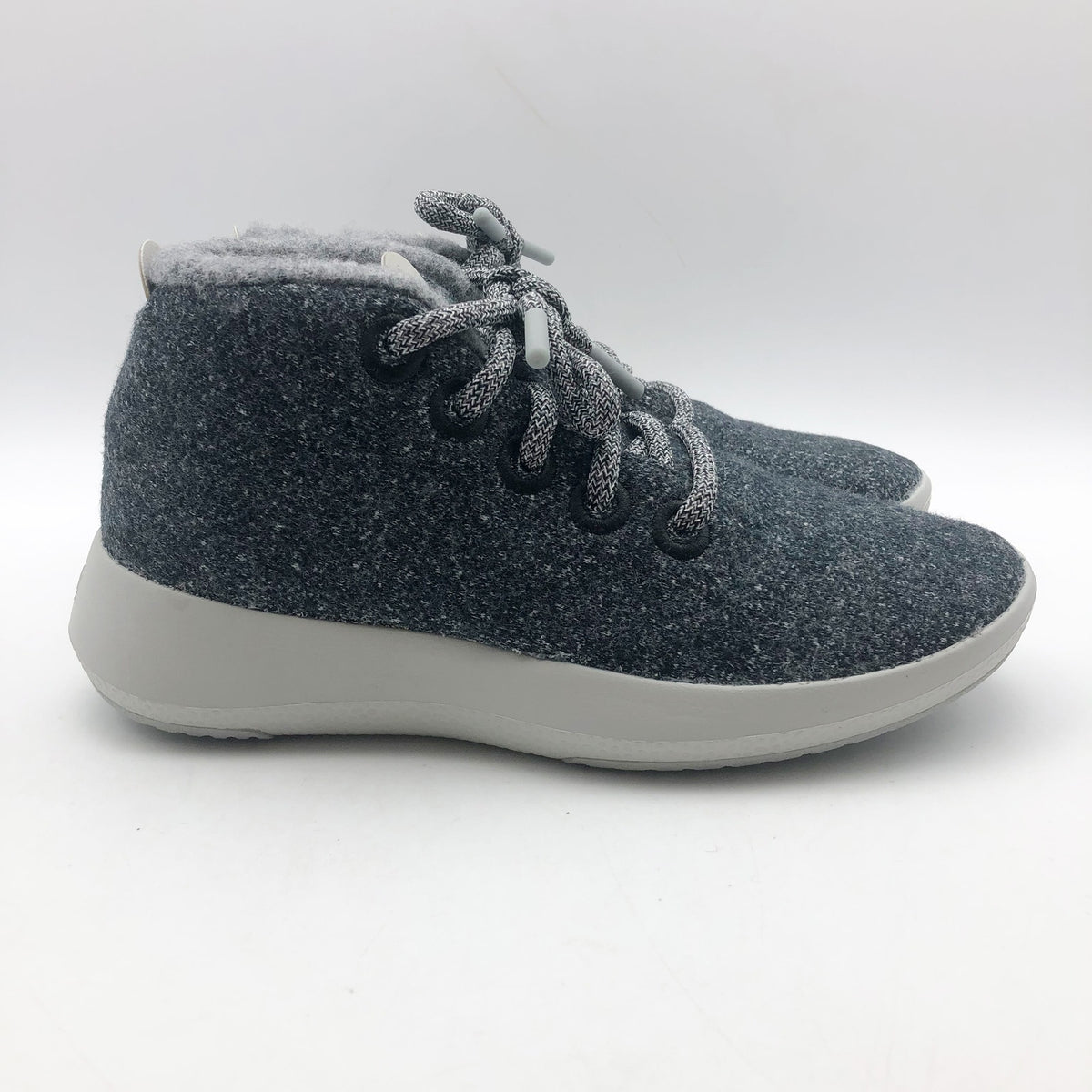 AllBirds Women's Wool Runner-up Mizzle High Top Sneakers Size 5 Grey NIB