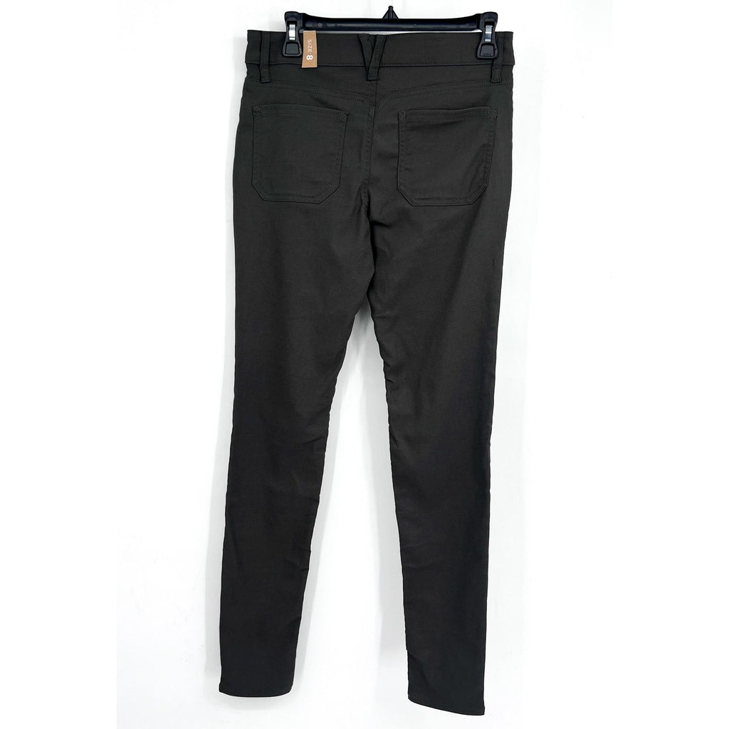 PRANA Women's Southport Skinny Stretch Pants Size 8 Gray Dark Iron Mid Rise NWOT