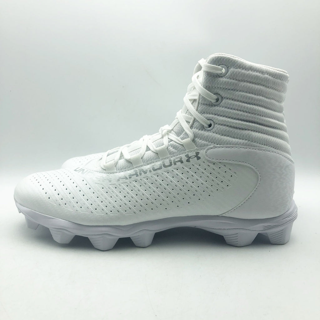 Under Armour Mens Highlight RM 2.0 Molded Football Cleats Size 11 White NWOB
