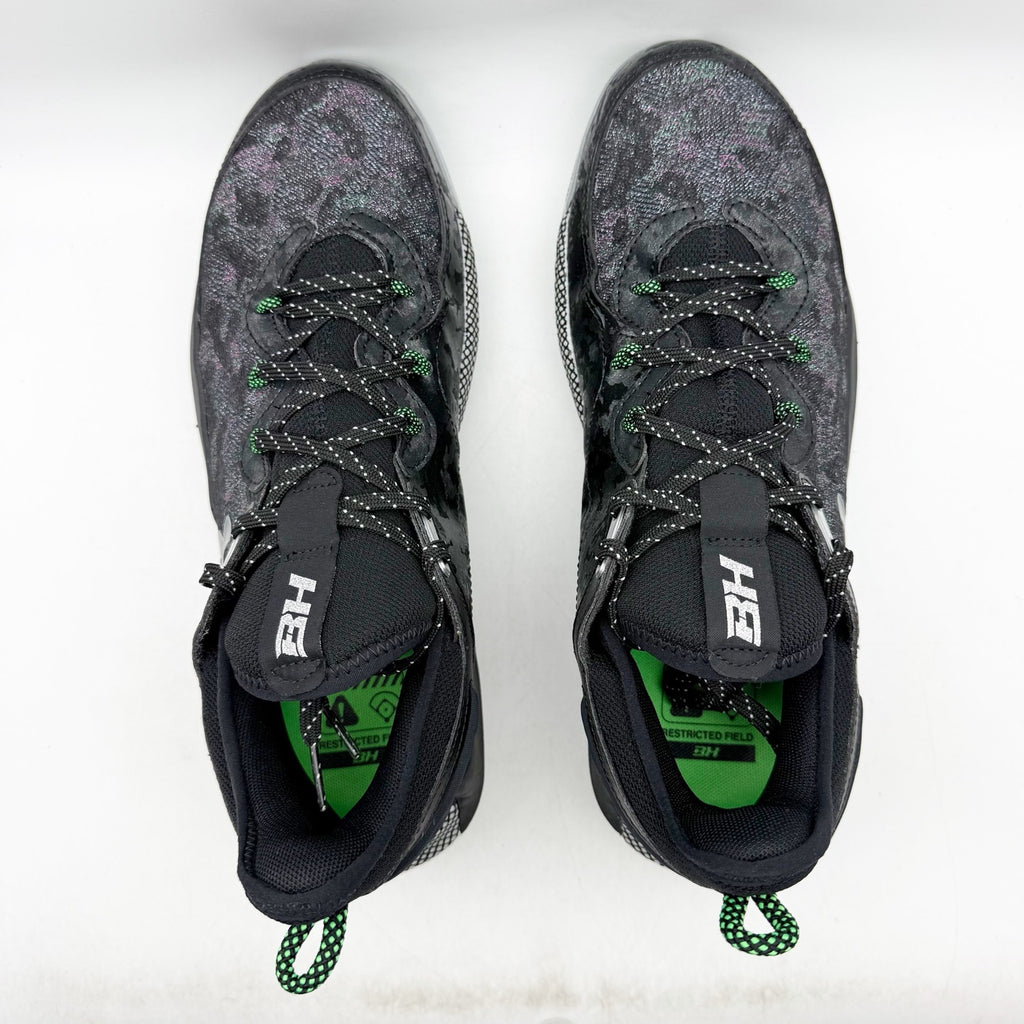 Under Armour Mens Harper 8 Elite Baseball Cleats Size 11 EU 45 Black Green NWOB