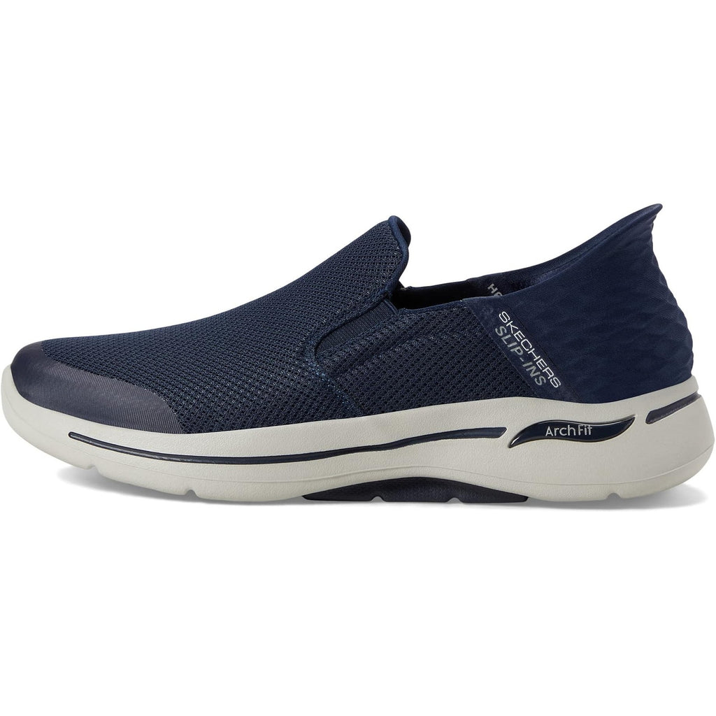 Skechers Mens Performance GO Walk Arch Fit Slip In Sneakers US 9.5 XW Blue NIB
