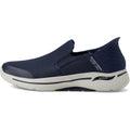 Skechers Mens Performance GO Walk Arch Fit Slip In Sneakers US 9.5 XW Blue NIB