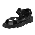 Aerosoles Womens Wave Sandals Size 6 M Black Crocodile Leather NIB