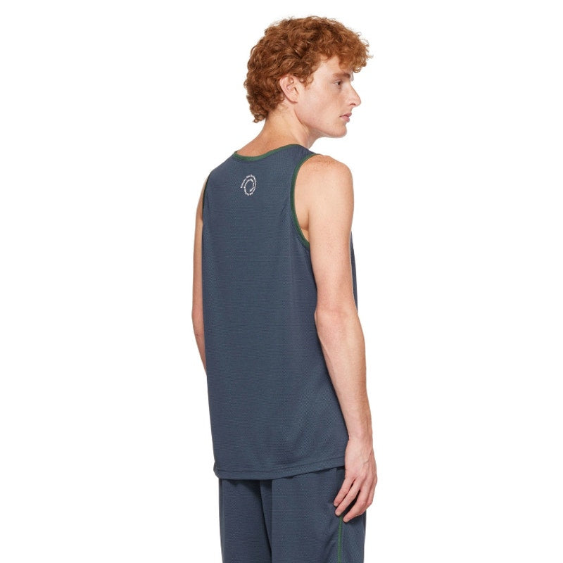 OUTDOOR VOICES Men's RecMesh Tank Top XS Dark Sky Blue Sleeveless NWT