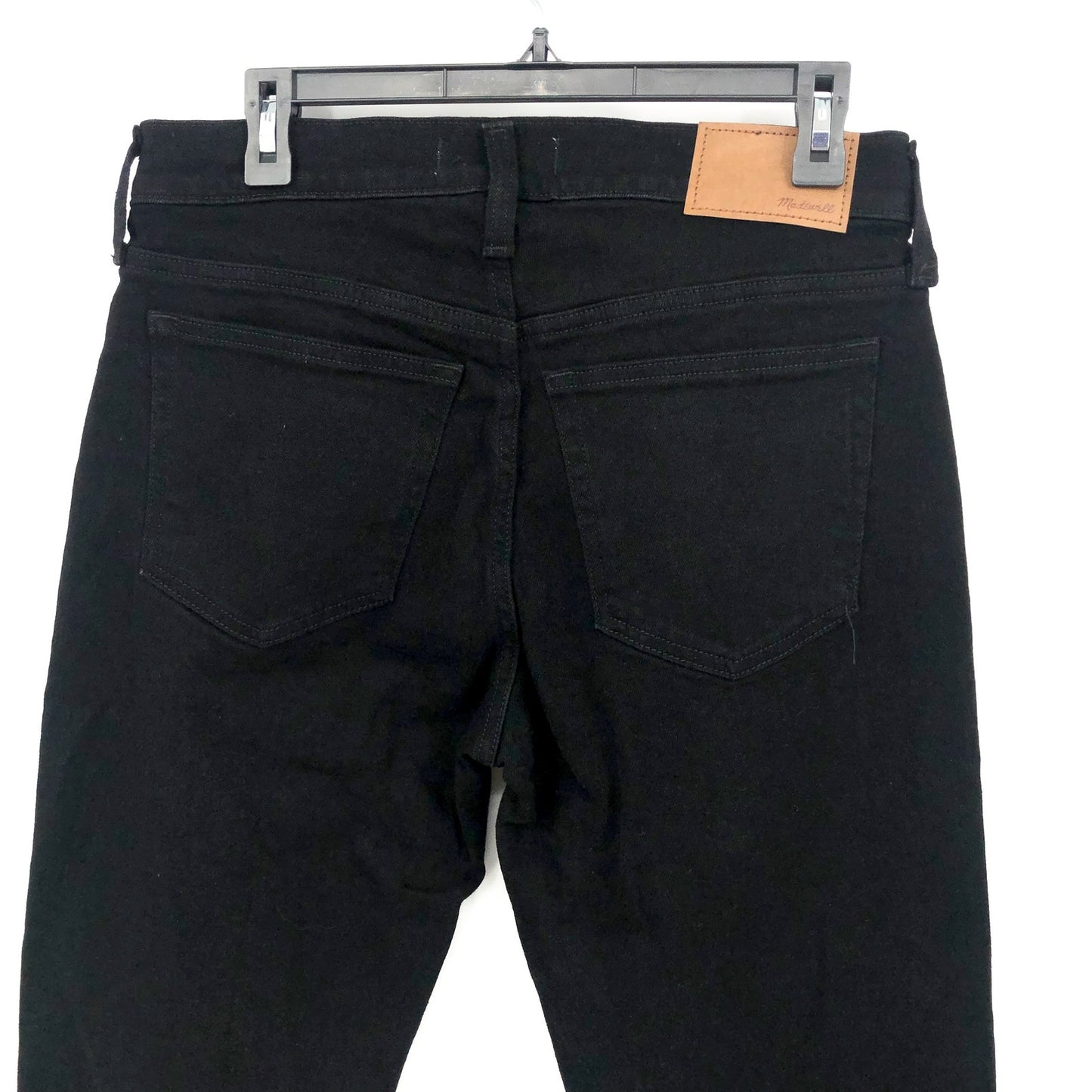 MADEWELL Men's Athletic Slim Jean 31x32 Black Denim Stretch NG307 NWT