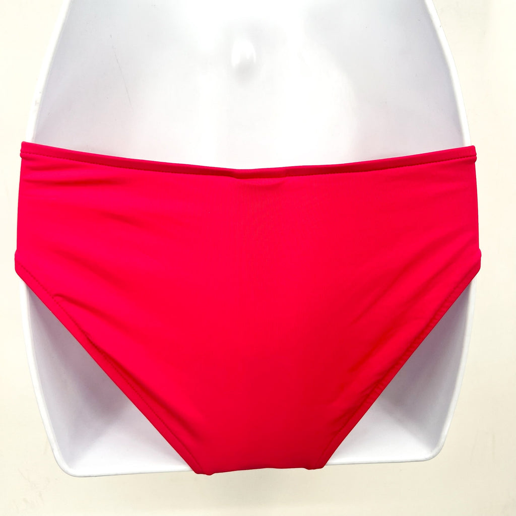 SEAFOLLY Women's Twist Band Hipster Bikini Bottom Size 4 Pink Raspberry NWT