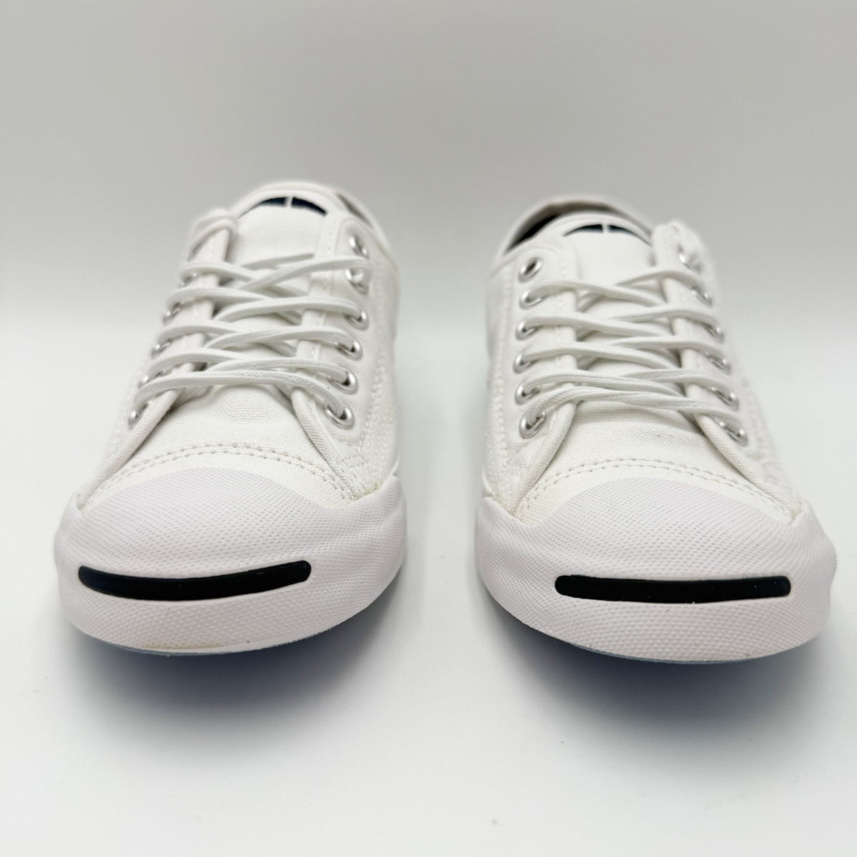 Converse Womens Jack Purcell Casual Low Sneakers Size 6.5 White Canvas NIB