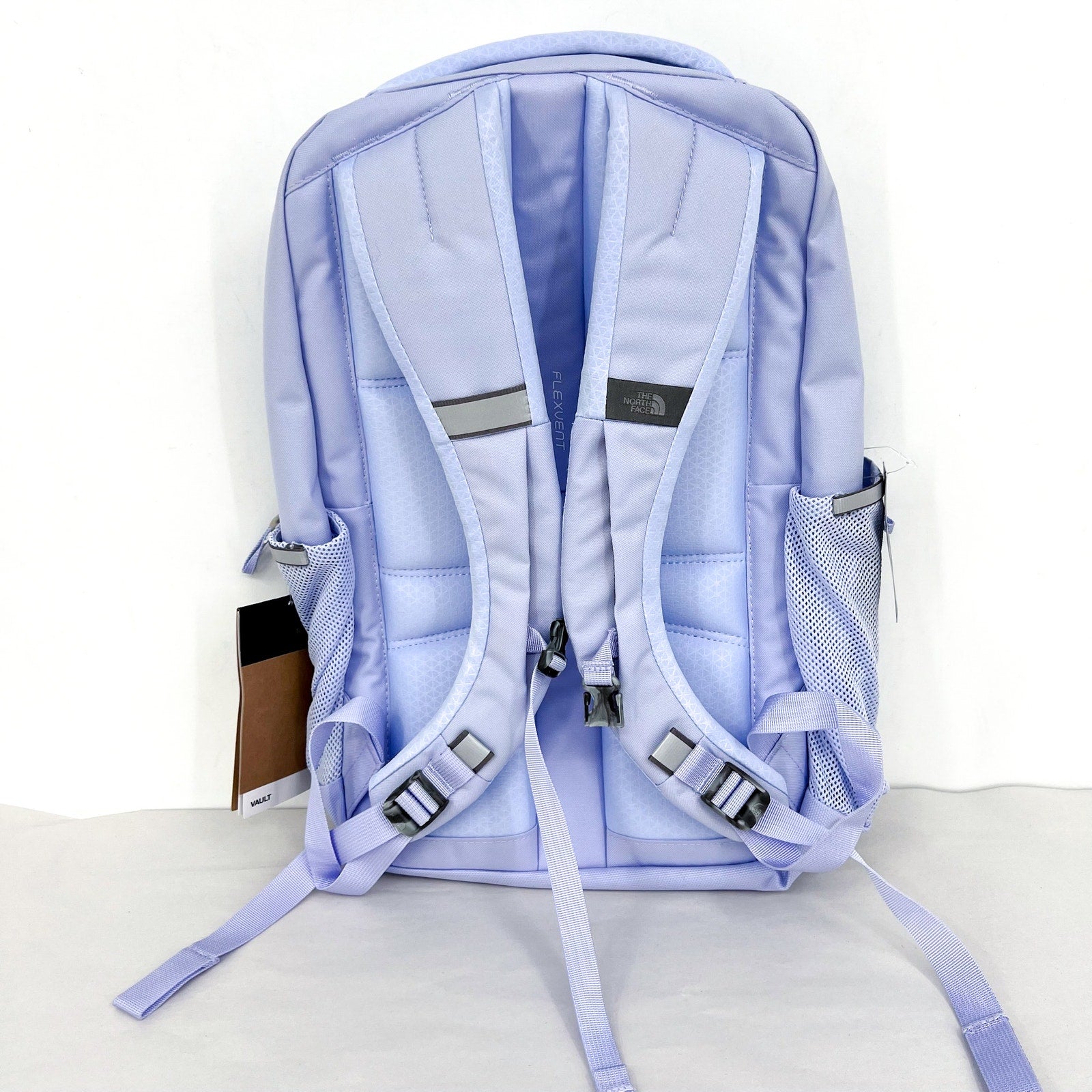 THE NORTH FACE Vault Backpack One Size Purple Mint Water Resistant NWT