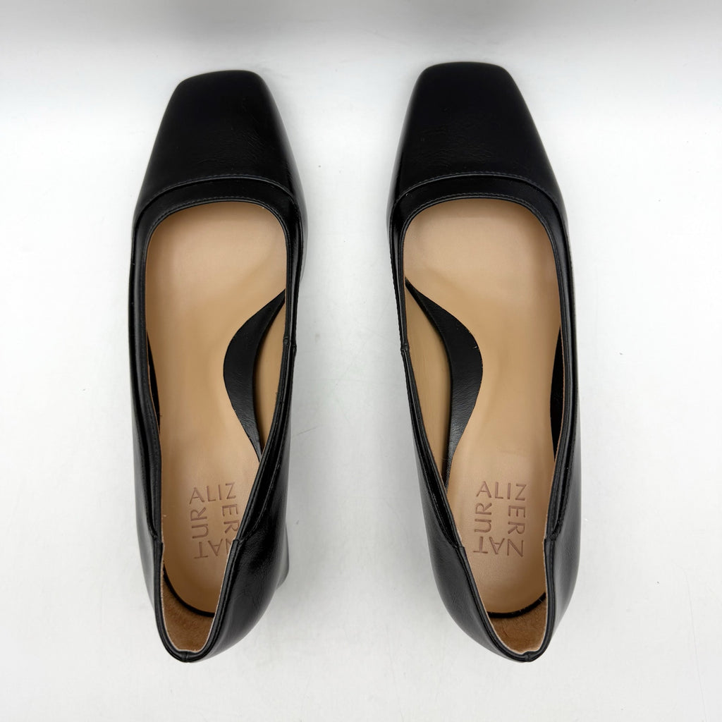 Naturalizer Womens Huntley Pumps US 8.5 Wide EU 39 Black NIB