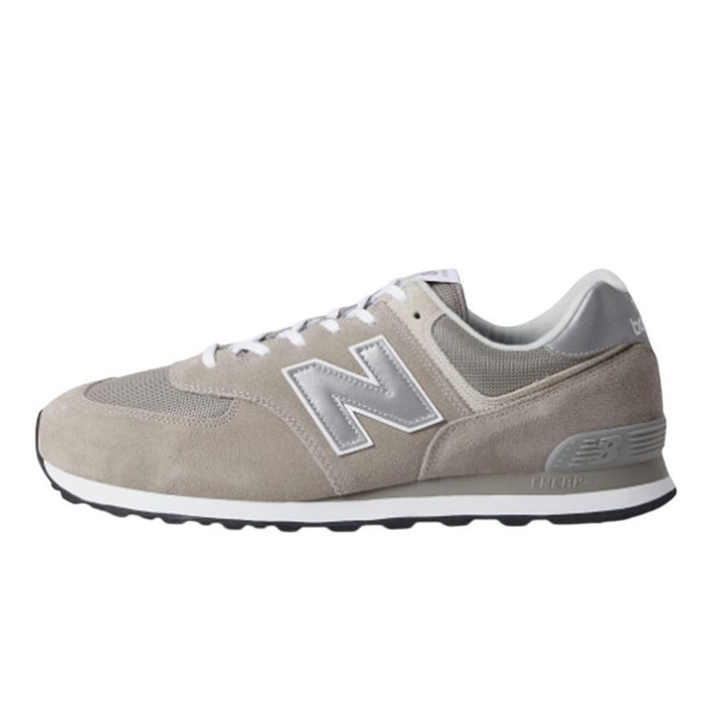 New Balance Boys Classics 574 Core Sneakers US 5.5 EU 38 Grey White Athletic NIB