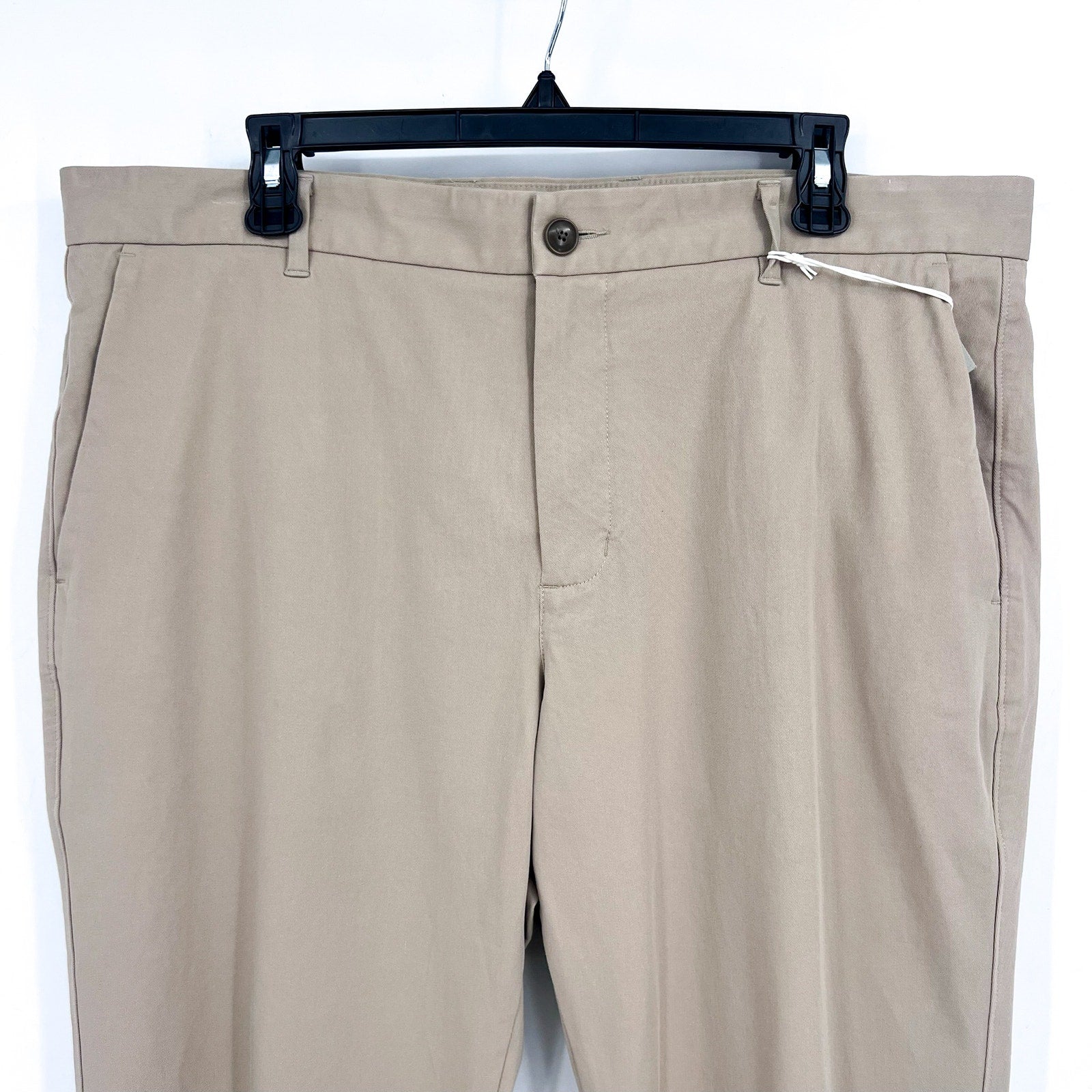 EVERLANE Men's Uniform Performance Chino 36x30 Khaki Tan Athletic Fit Pants NWT