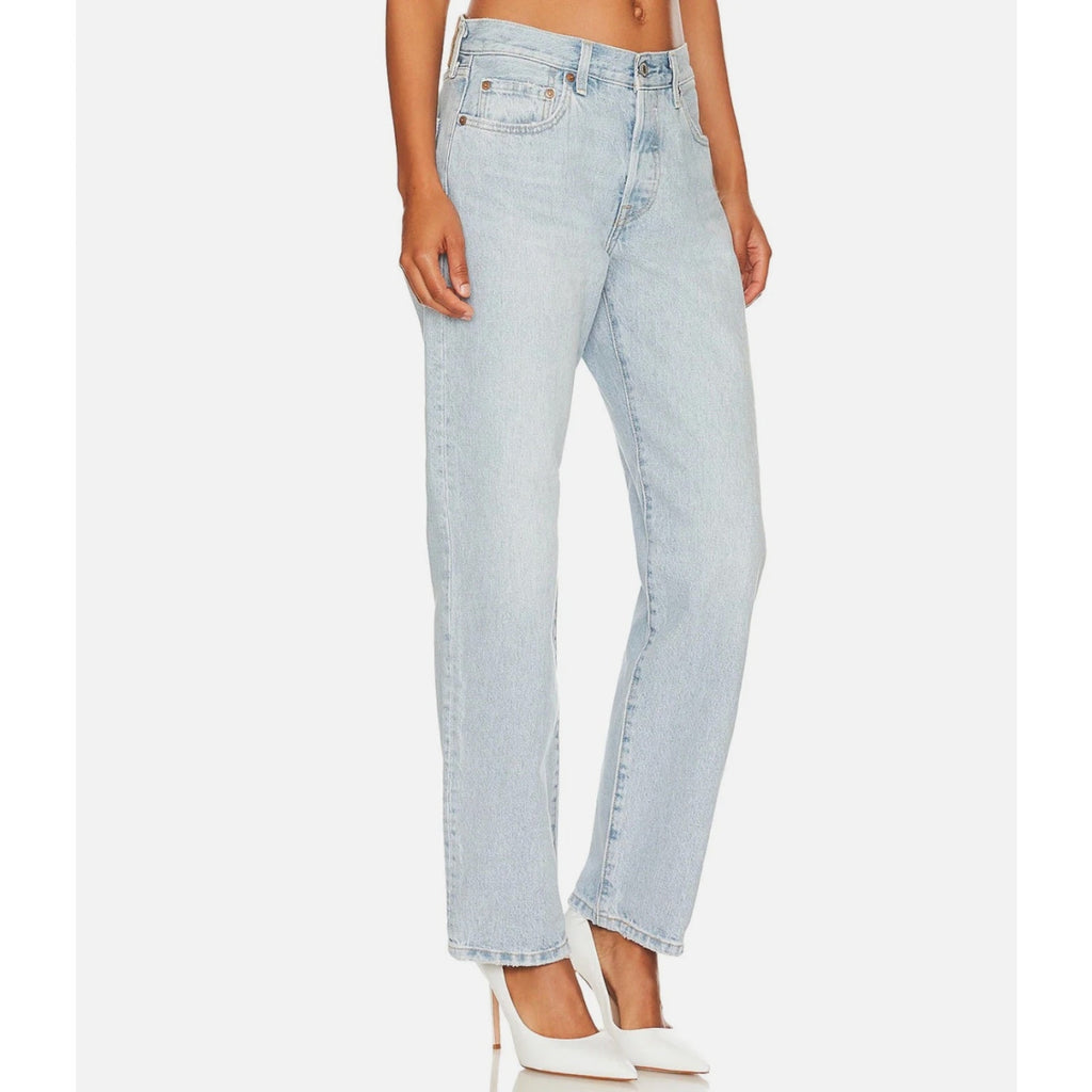 LEVI'S Womens 501 ‘90s Straight Jeans 24x30 Size 00 Ever Afternoon A19590011 NWT