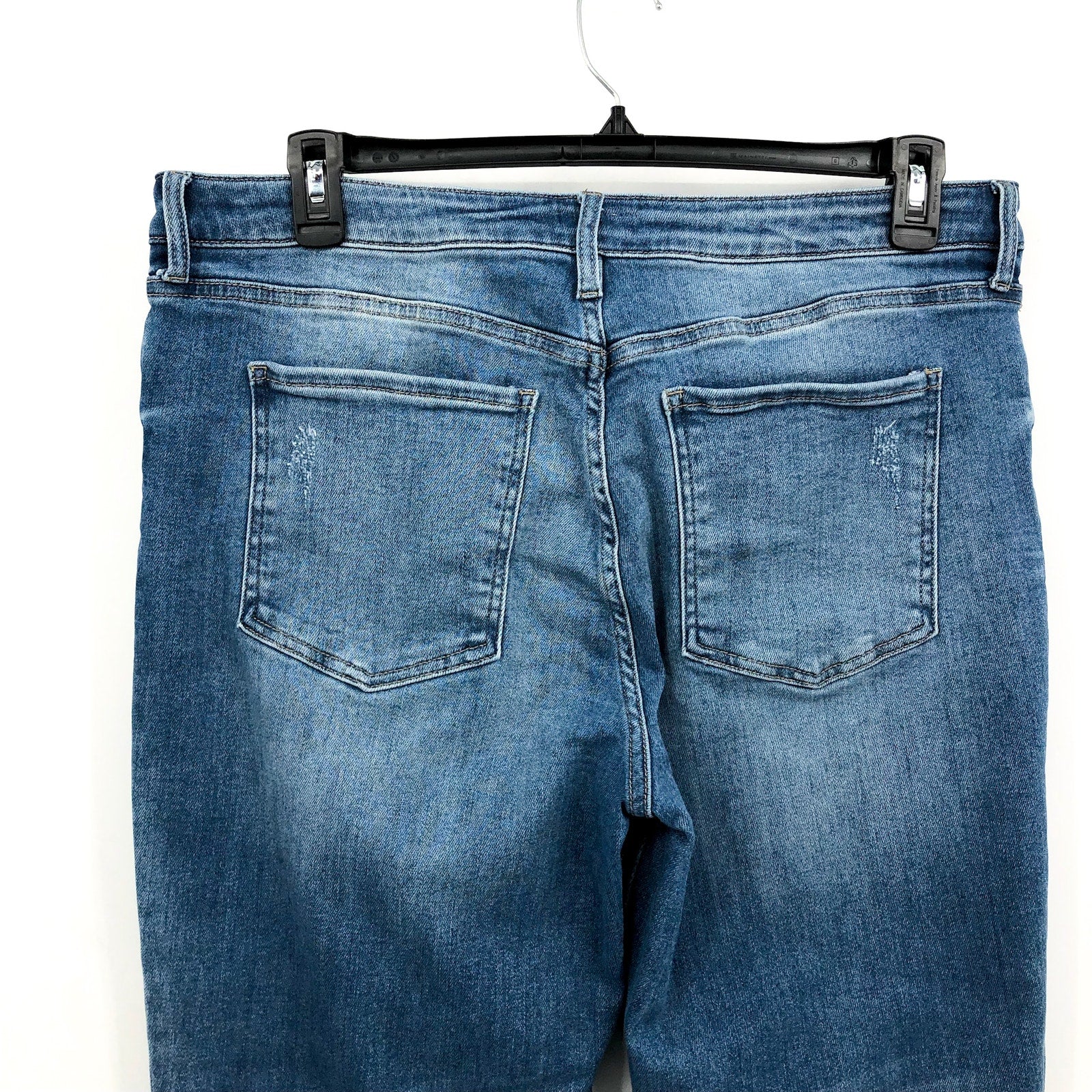 KUT FROM THE KLOTH Kelsey Ankle Flare Jeans Size 18 Perceptual Blue Fab Ab NWOT