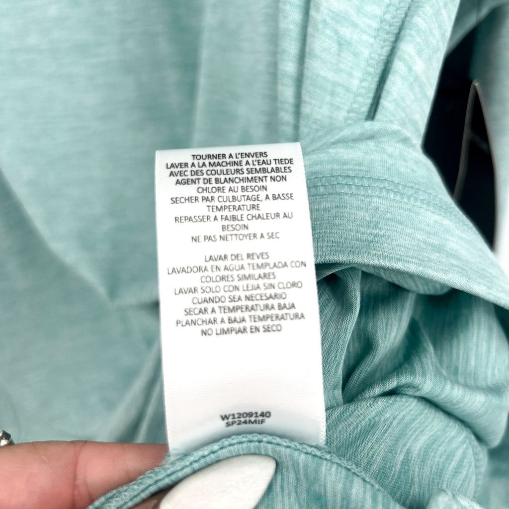 WOLVERINE Mens Sun-Stop Eco Long Sleeve Tshirt XXL Aqua Green Performance NWT