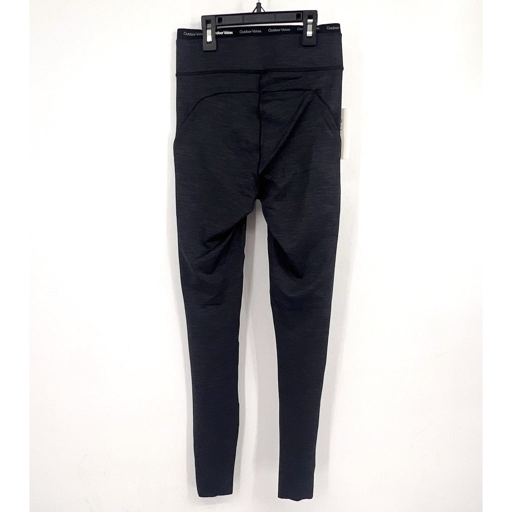 OUTDOOR VOICES Women's Techsweat Thrive 7/8 Legging XS Black Night NWT