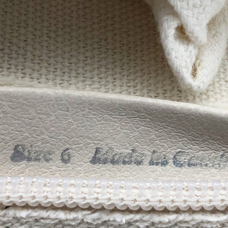 Dolce Vita Womens Combat Boots Size 6 Stacked Heel Off White Canvas NWOB
