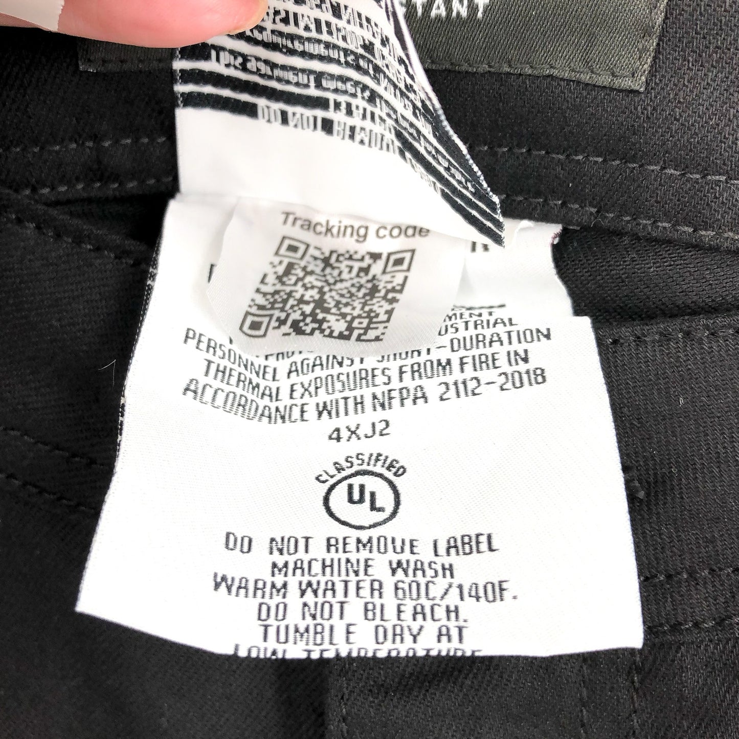 WOLVERINE Women's FR Flame Resistant Jeans Size 14 Black Stretch Mid Rise NWT