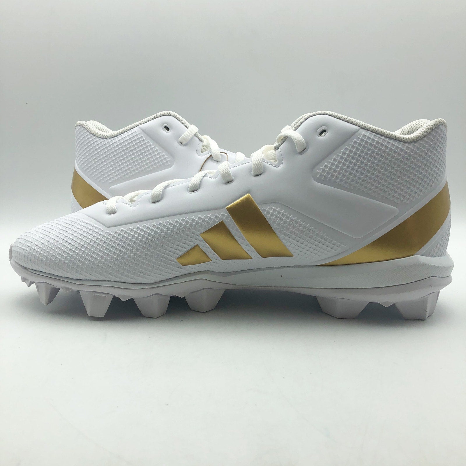 Adidas Mens Adizero Impact 2 Molded Football Cleats Size 11 Gold NWOB