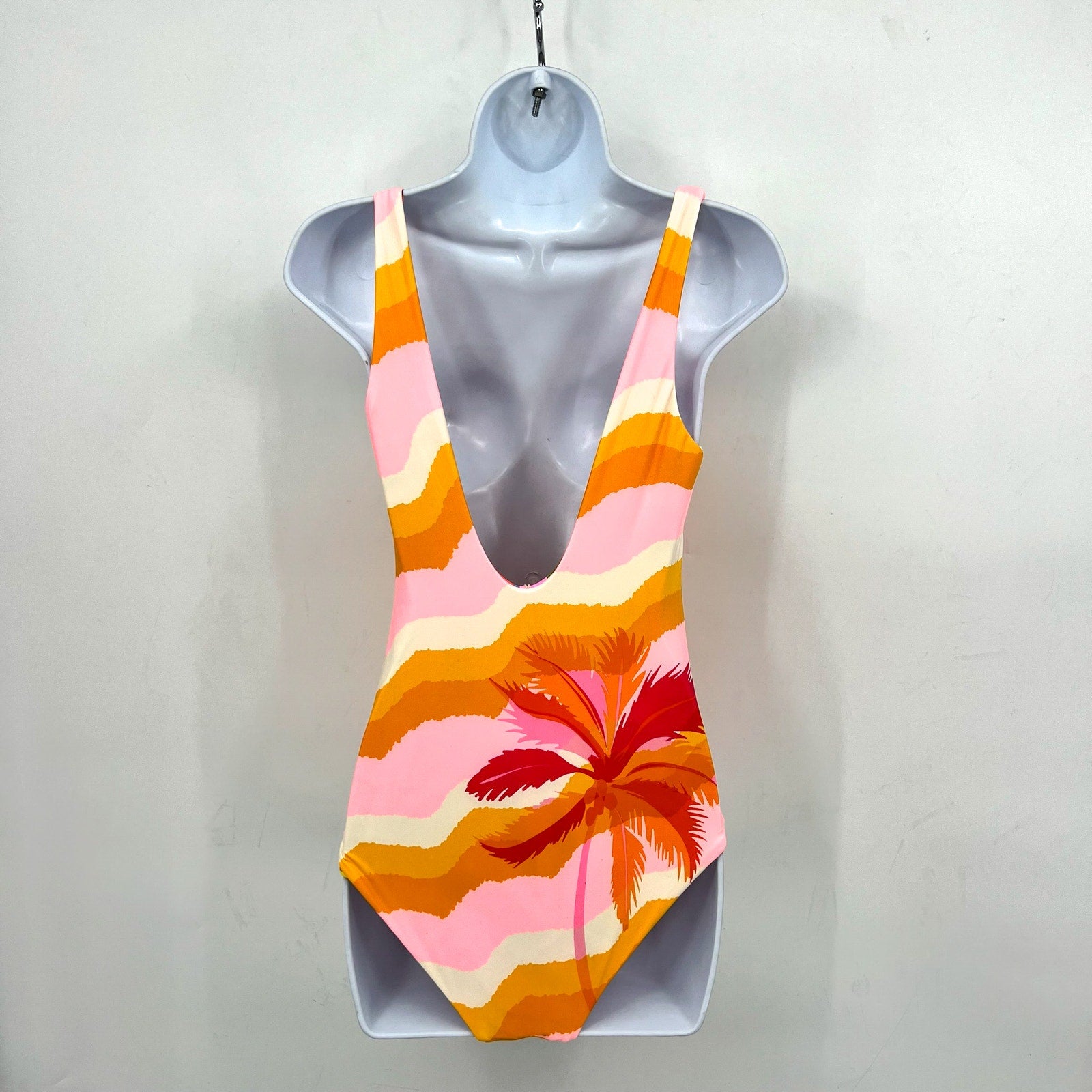 MAAJI Waves Infinity One Piece Swimsuit Girls 12 Pink Paradiso Reversible NWT