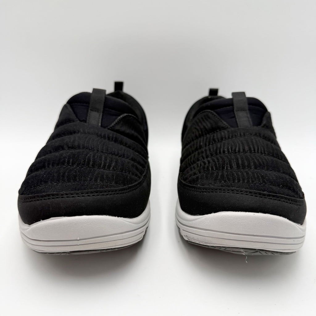 Ryka Womens Adel Sneakers Size 9 Wide Black Slip On Water Resistant NIB