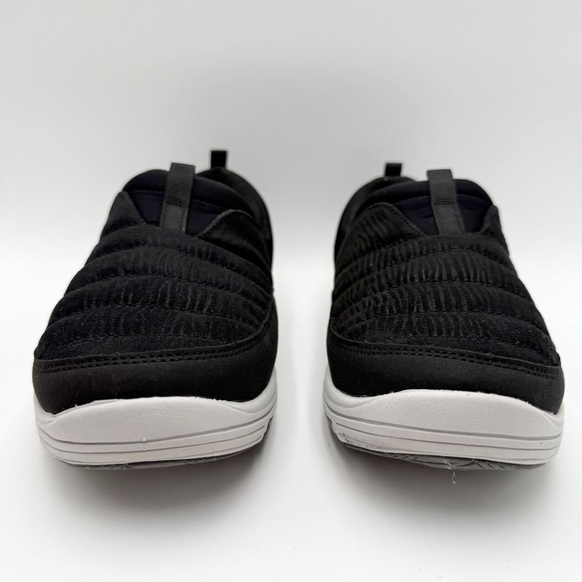 Ryka Womens Adel Sneakers Size 9 Wide Black Slip On Water Resistant NIB