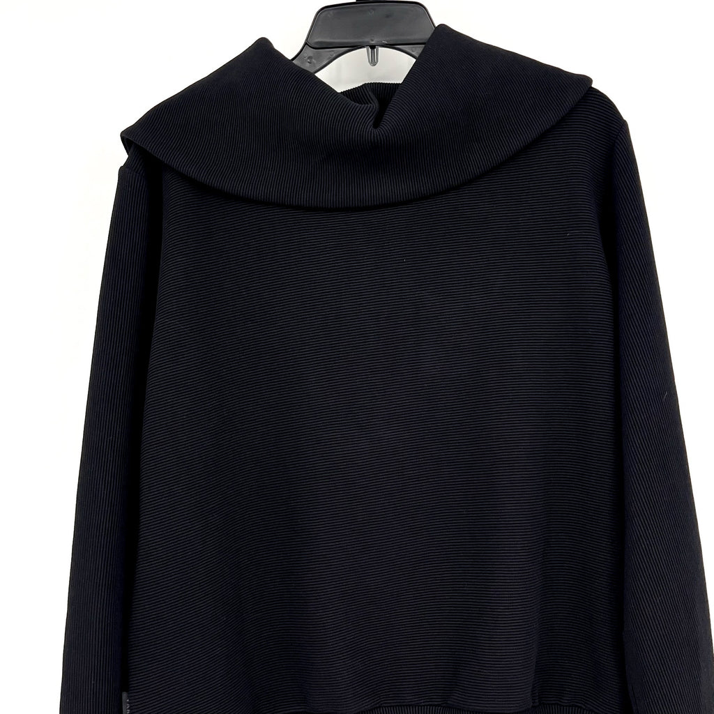 VARLEY Women's Vine Ottoman Half Zip Pullover Small Black Sweatshirt NWOT