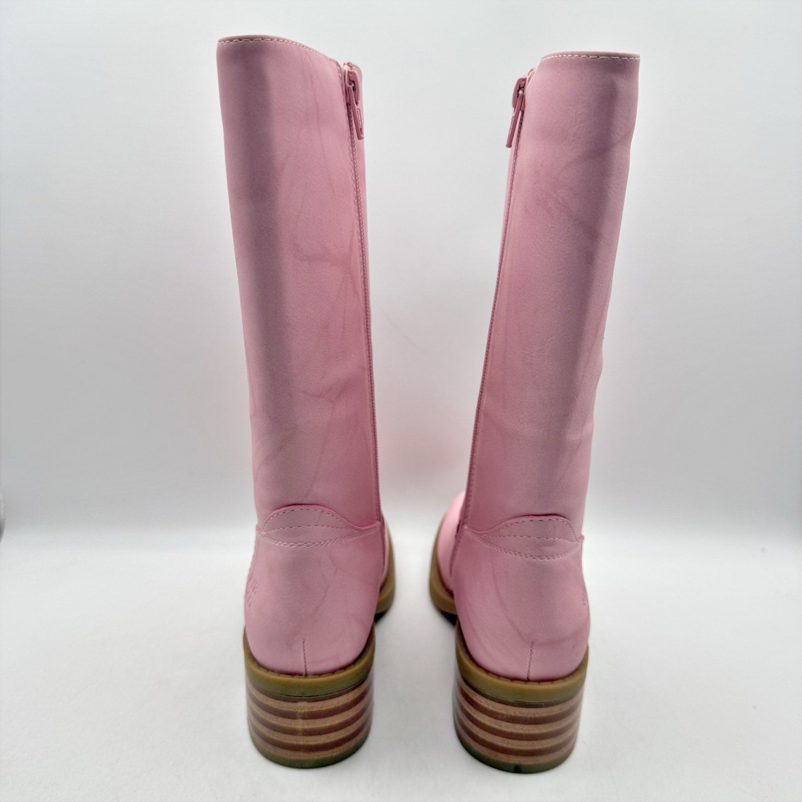 Frye & Co. Girls Miranda Riding Boots US 2 M EU 33.5 Light Pink NWOB