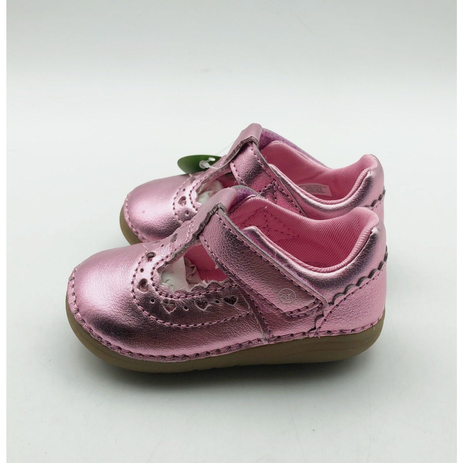 Stride Rite Girls Adira Flat Size 3 Pink Fuchsia Toddler Shoe Mary Jane NIB
