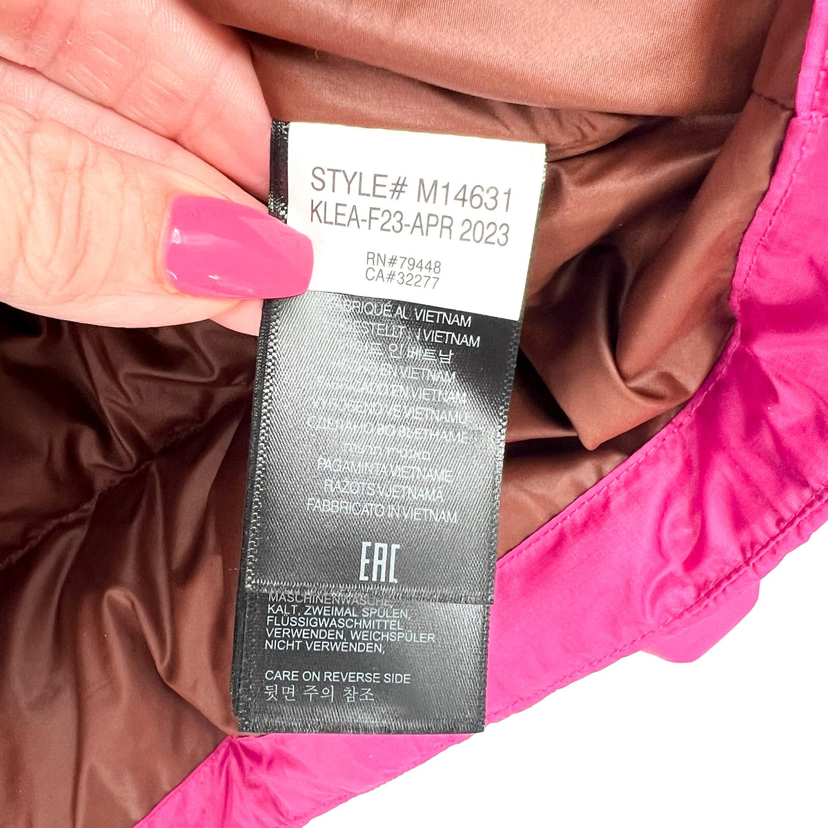 MARMOT Women's Guides Down Hoody Coat XS Pink Bright Fuchsia Puffer NWT